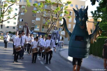 Bailes del Corpus Dénia 2017 – Dragón