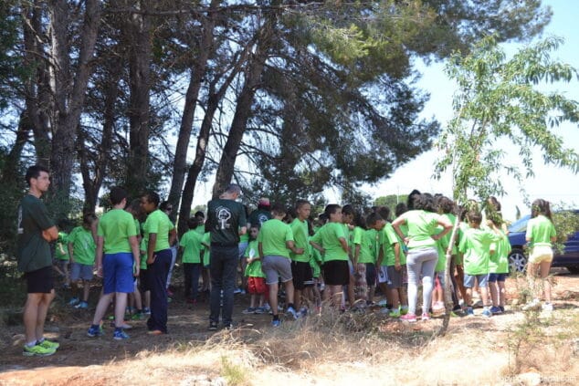 02 inauguracion el pinaret la xara alumnos del cole de la xara