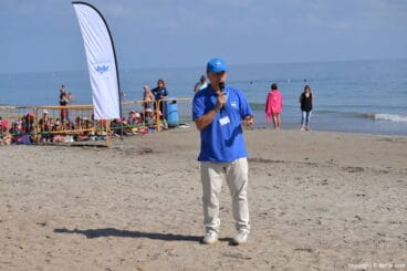 Suelta de tortuga marina en la playa de Dénia – Responsable del Oceanogràfic