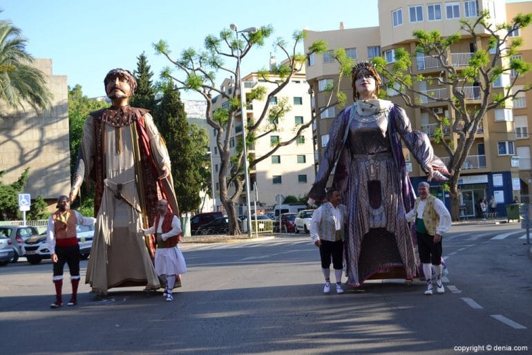 Bailes del Corpus Dénia 2017 - Tirant i Carmesina