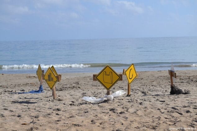 03 suelta de tortuga marina en la playa de denia peligros con los que se encuentrna