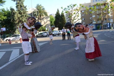 Bailes del Corpus Dénia 2017 – Cabezudos