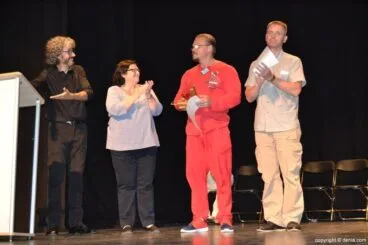 Cloenda de la 27 Mostra de Teatre Ciutat de Dénia – Premio al mejor actor