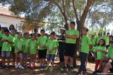 Inauguración El Pinaret La Xara – estudiantes