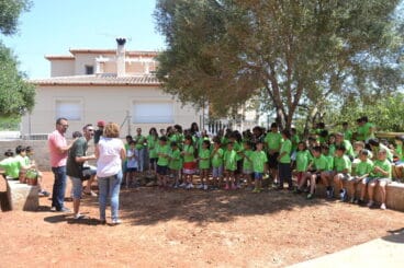 Inauguración El Pinaret La Xara – alumnos del colegio