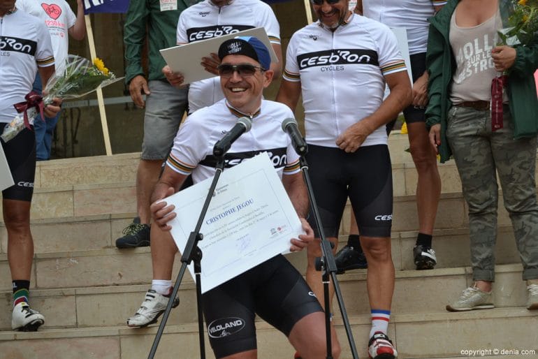 Ciclistas solidarios a favor de Condenados Al Bordillo - diplomas de agradecimiento