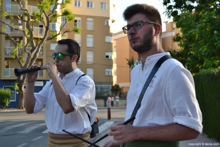 Bailes del Corpus Dénia 2017 - Dolçaina i Tabalet