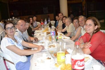 Cena 35 aniversario Juniors L’Assumpció Dénia – asistentes a la cena
