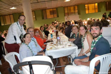 Cena 35 aniversario Juniors L’Assumpció Dénia – asistentes a la cena