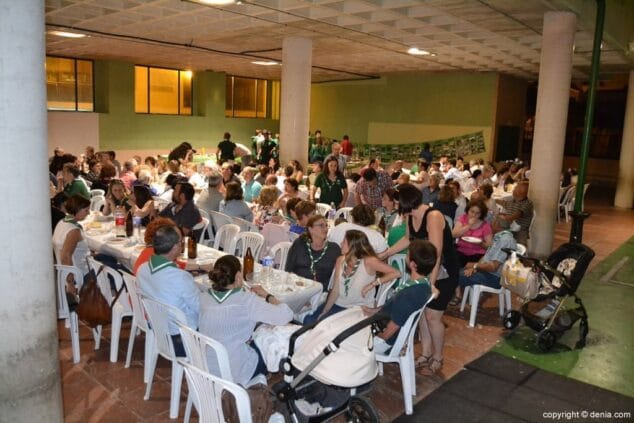 42 cena 35 aniversario juniors lassumpcio denia mesas