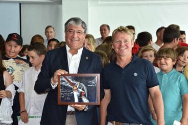 Alex Pella en el Real Club Náutico de Dénia