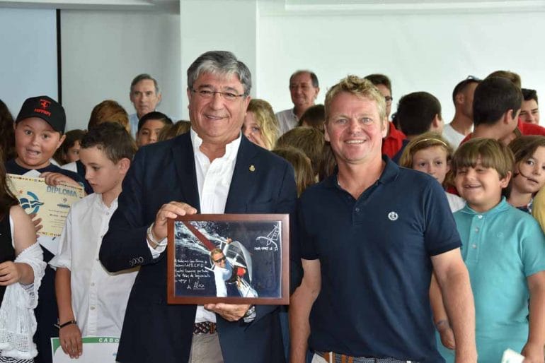 Alex Pella en el Real Club Náutico de Dénia