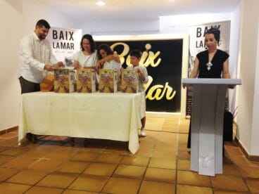 baix la mar presenta su pergamino 2018