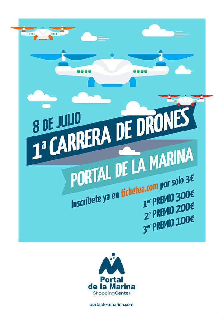 carrera drones portal de la marina