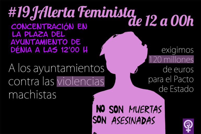 Concentración feminista 19 junio