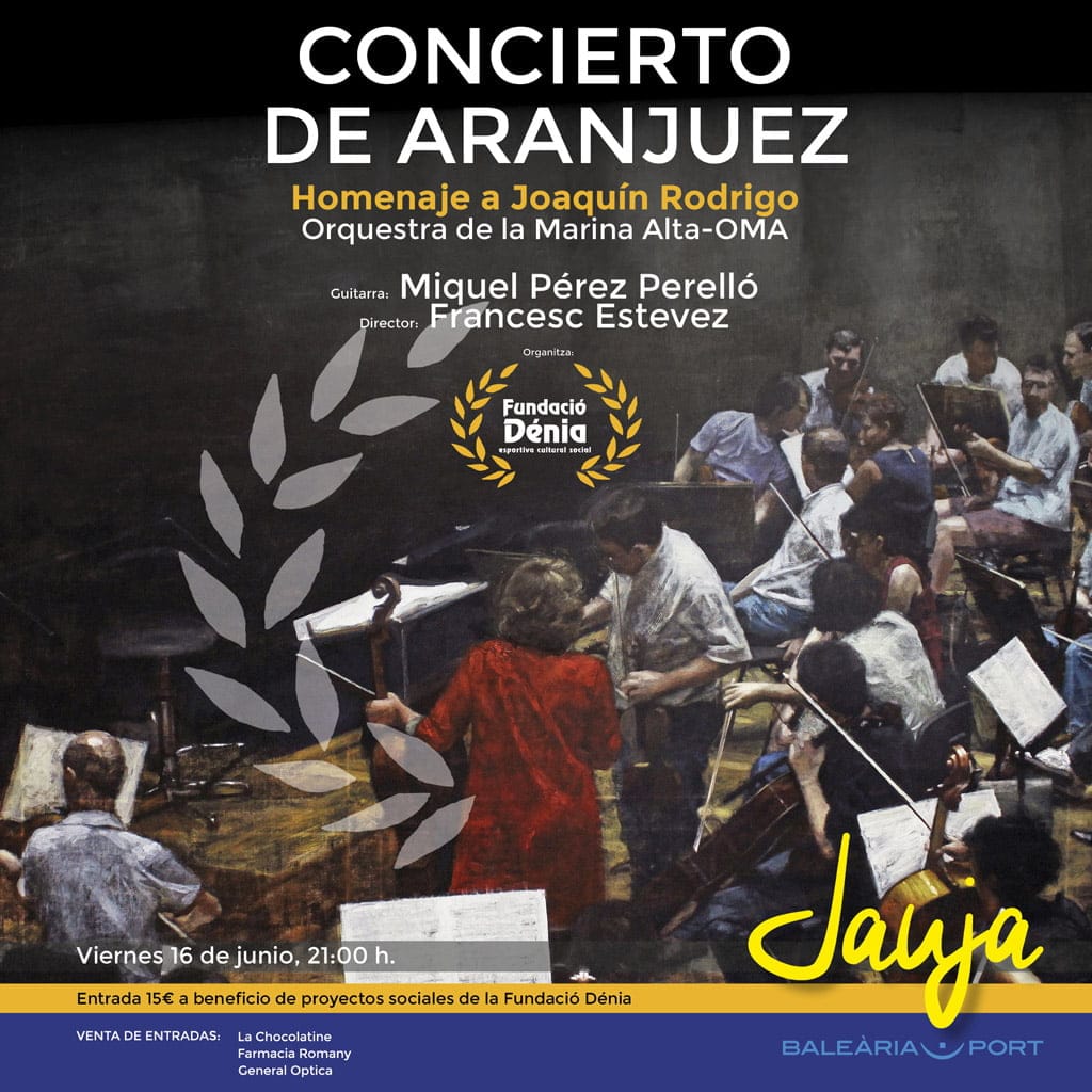 La OMA y Miquel Pérez Perelló actúan en homenaje a Joaquín Rodrigo 1 concierto de la oma y miquel perez perello