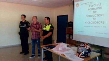 curso de formacion de conductores de ciclomotor denia