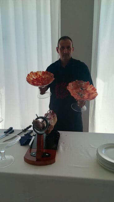 Degustación de Jamón en Restaurante Balandros
