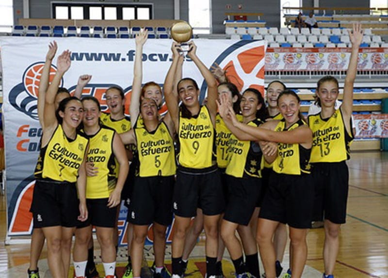denia basquet 03 campeon infantil femenino trofeo federacion 2017