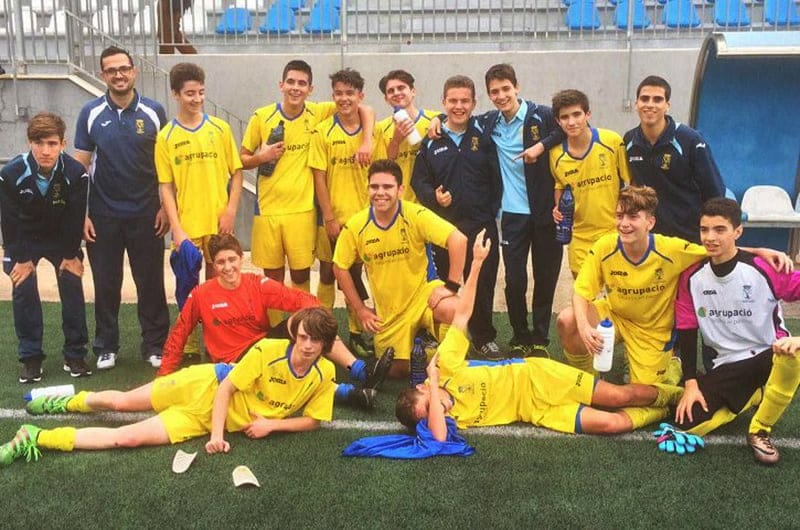 equipo cadete a de la emfb denia
