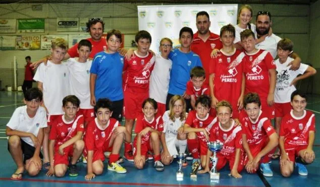 equipo paidos b alevin campeon