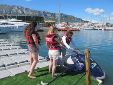 Getajet en el Centro de Actividades Náuticas de Marina de Dénia