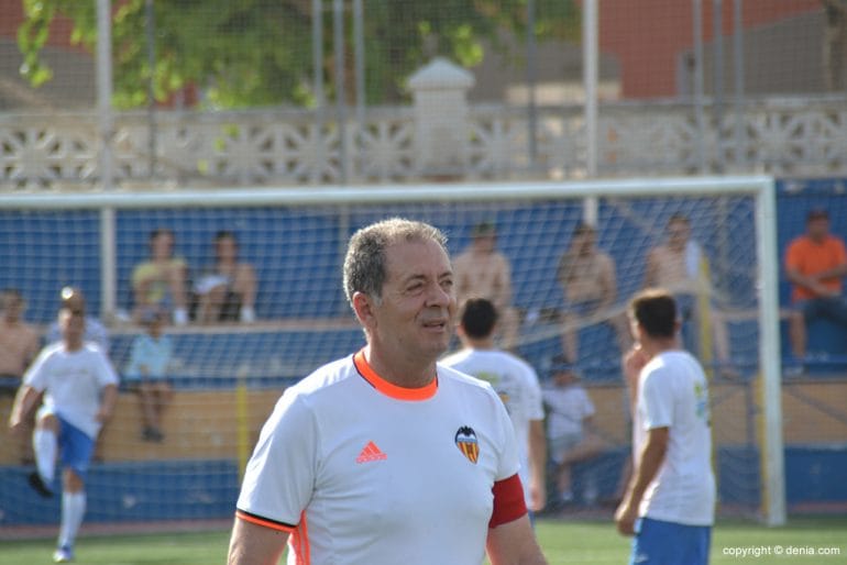 Javier Subirats capitán del Valencia Veteranos