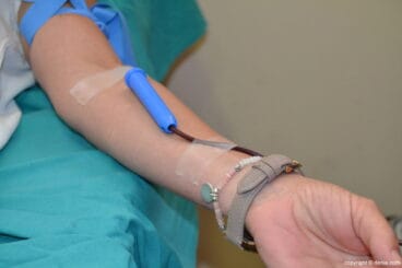 Jornada de donación de sangre en HLA San Carlos