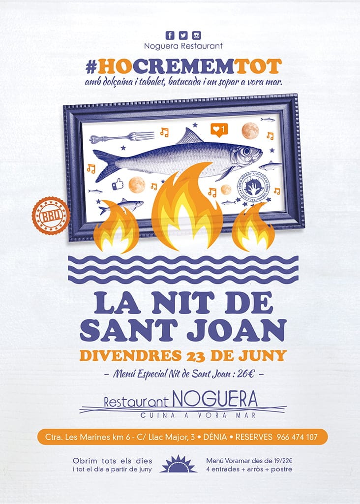 la nit de sant joan restaurant noguera