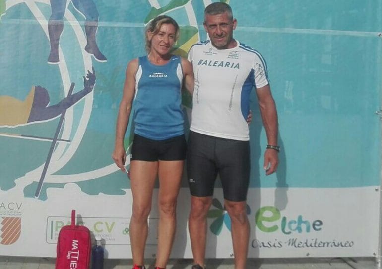 Mayca Sala y José Lozano en Elche