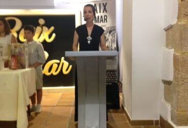 Naia Jiménez – presentadora del acto