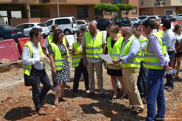 obras de mejora en la linea 9 del tram en denia