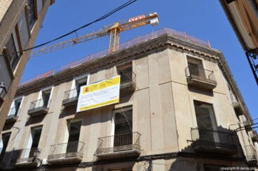 obras en la casa de la calle san jose de denia