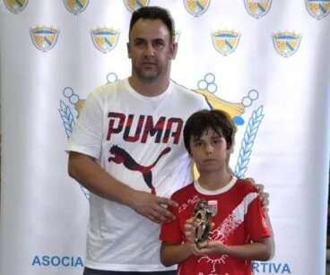 Pau del Puerto del Paidos A máximo goleador