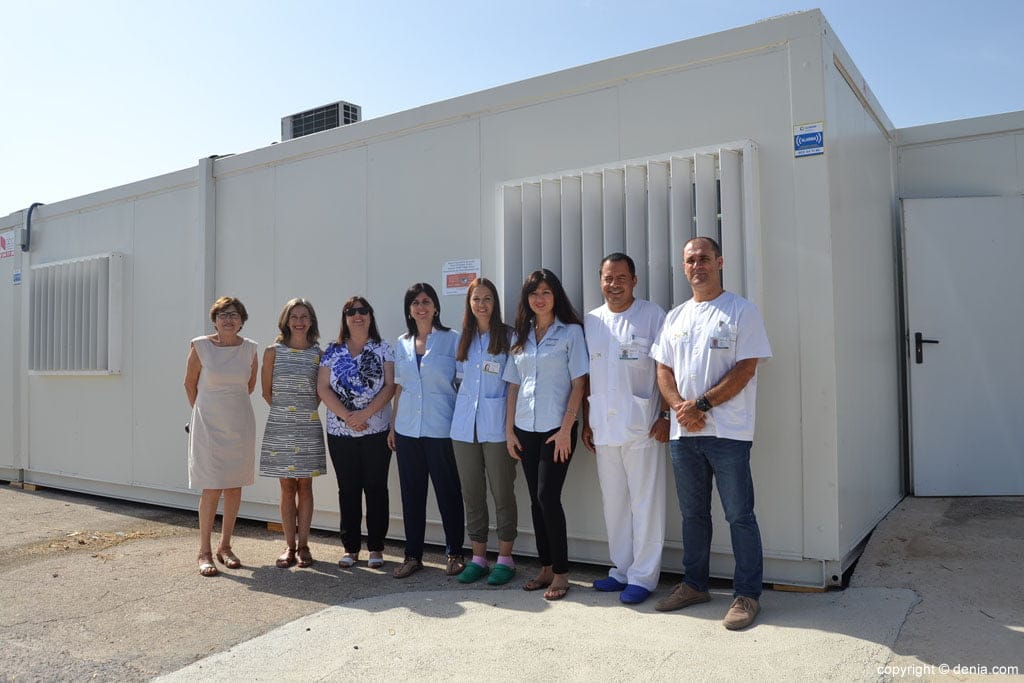 personal del consultorio medico de les marines