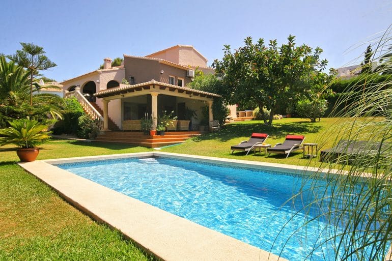 Propiedad de Aguila Rent a Villa inmobiliaria de Xàbia