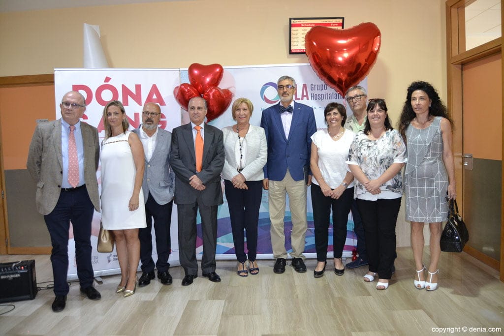 representacion institucional en la maraton de sangre de hla san carlos