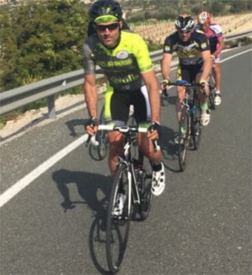 Samuel Bustos en el Tour del Juguete