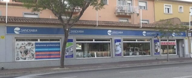 sanexabia suministros fachada