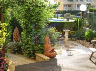 Terraza de la casa Vacation Villas