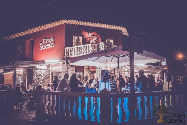 terraza nocturna meson sureno