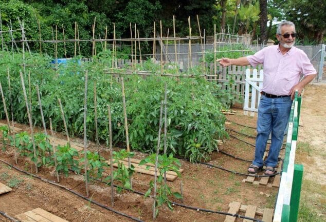 visita a los huertos urbanos de denia