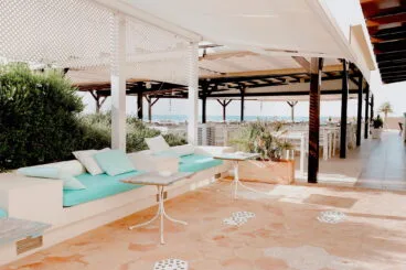 Zona de relax en Restaurant Noguera
