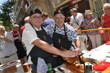 Paellas Día del Fallero 2017 – Cocineros con un jamón 5J