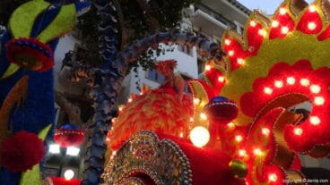 Carrozas Dénia 2017 – Fallera Mayor de la falla Centro