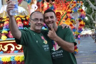 Carrozas Dénia 2017 – Equipo carrocero de Les Roques
