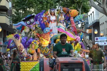 Carrozas Dénia 2017 – Carroza infantil de Baix la Mar