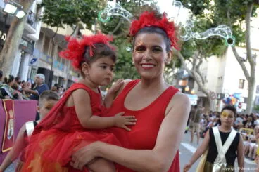 Carrozas Dénia 2017 – Comparsa de la falla Diana