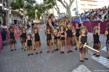 Carrozas Dénia 2017 – Comparsa falla Port Rotes