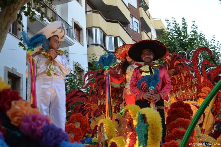 Carrozas Dénia 2017 - Presidentes de Les Roques
